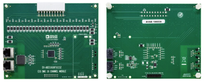 Mechanical Drawing - Analog Devices Inc. EVAL-ADES1830 Evaluation Board